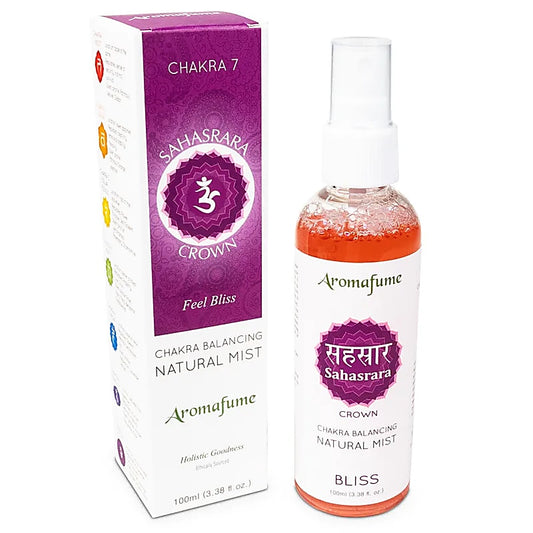 Lufterfrischer Spray Sahasrara 7. Chakra Aromafume -- 100ml
