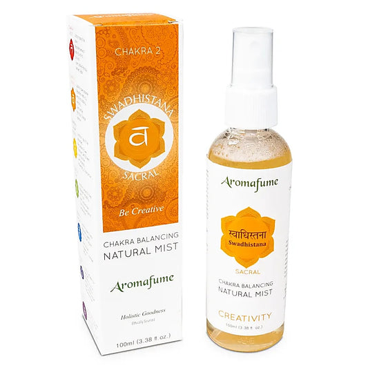 Lufterfrischer Spray Swadhistana 2. Chakra Aromafume -- 100 ml