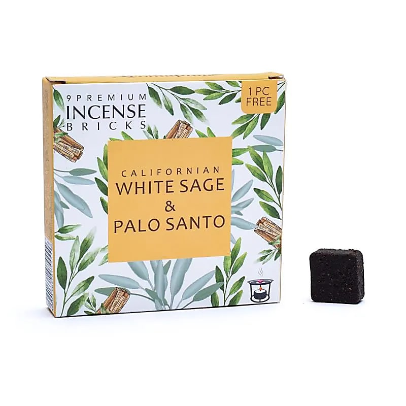 Aromafume Weihrauchblöcke Weißer Salbei & Palo Santo -- 40g