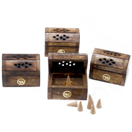 Räucherbox für Räucherkegel