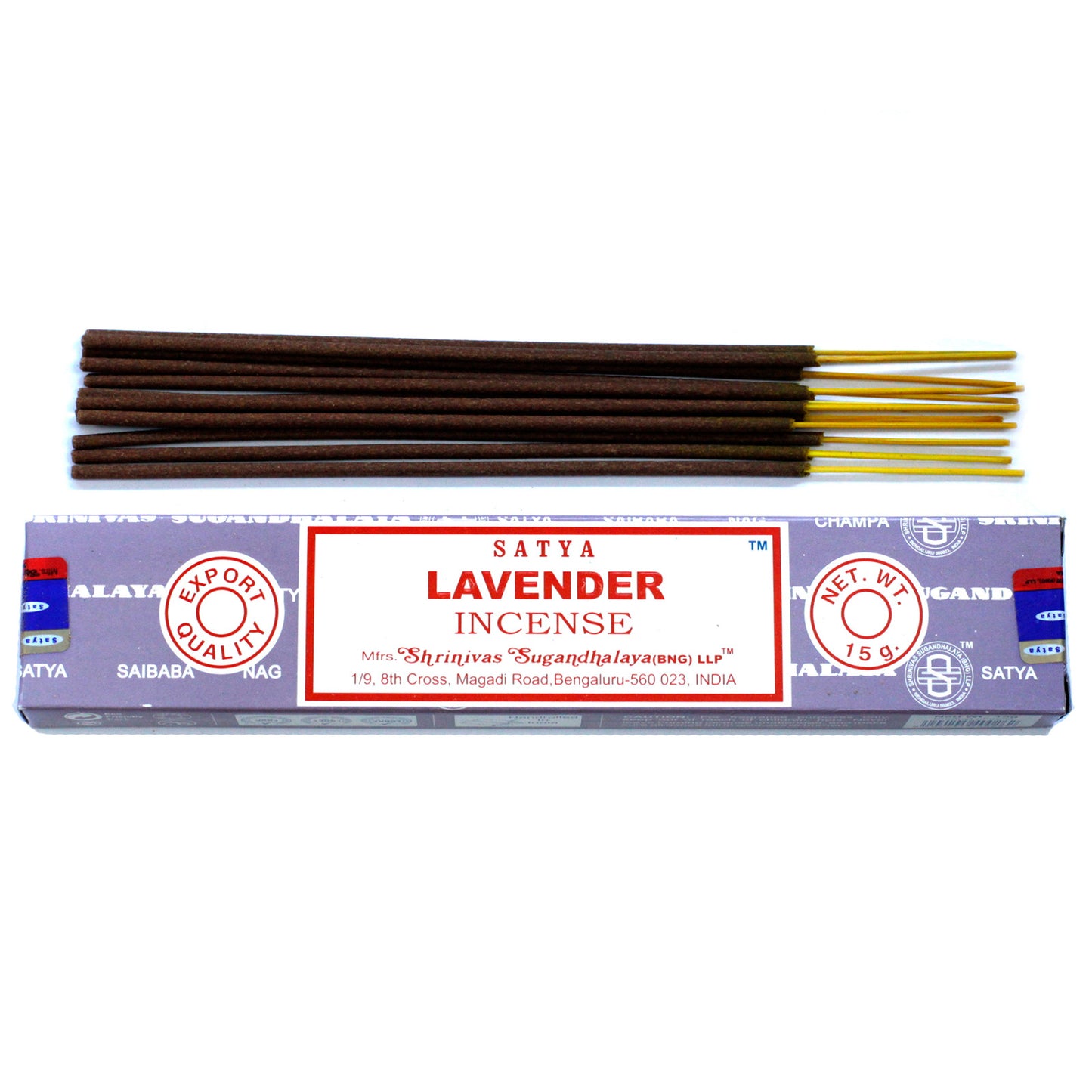 Satya-Räucherstäbchen 15g - Lavendel