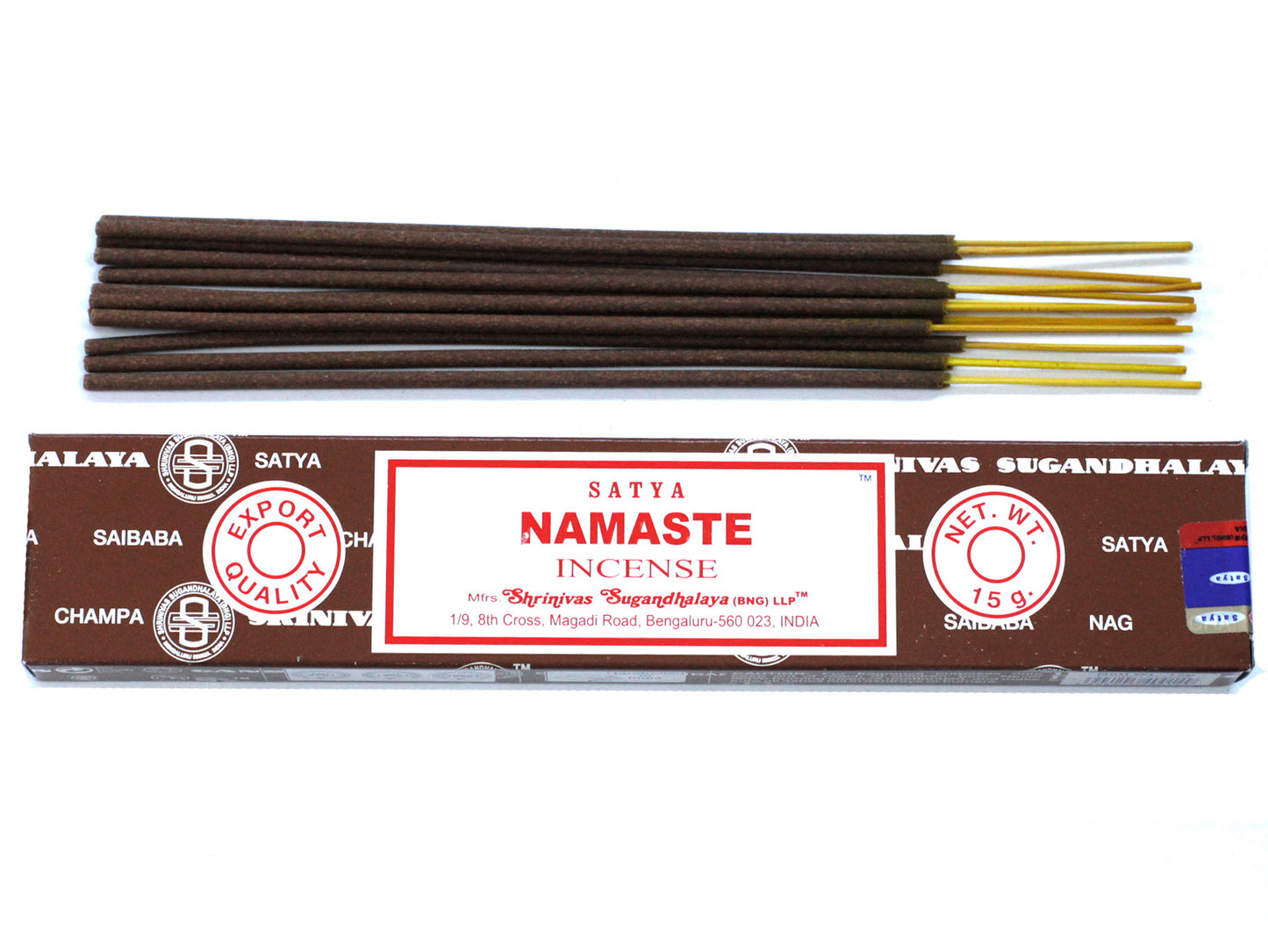 Satya-Räucherstäbchen 15g - Namaste