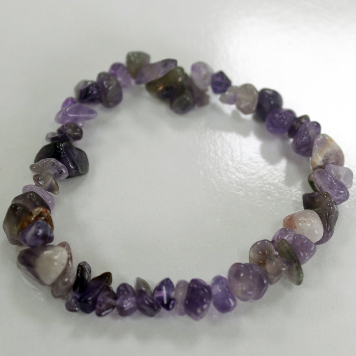 Edelsteinsplitter-Armbänder - Amethyst