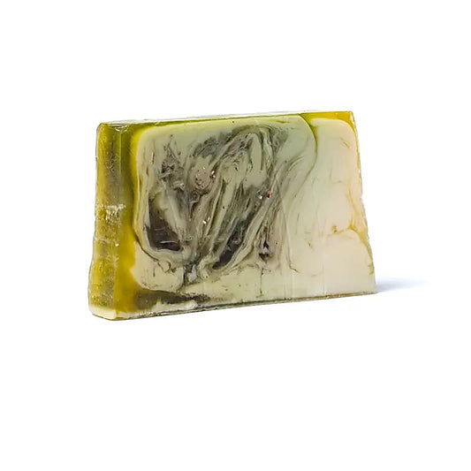 Natürliche handgemachte Seife Grüner Tee -- 80g