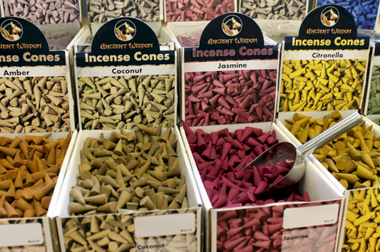 Ancient Wisdom Räucherkegel, 50 Stück