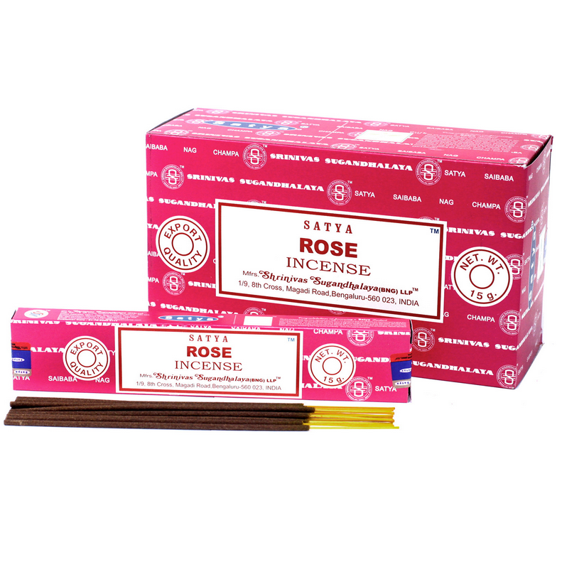 Satya Räucherstäbchen Rose