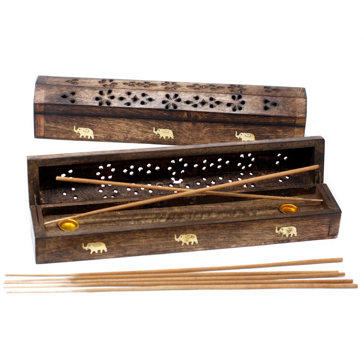 große Räucherbox für Räucherkegel Räucherkegel & Räucherstäbchen