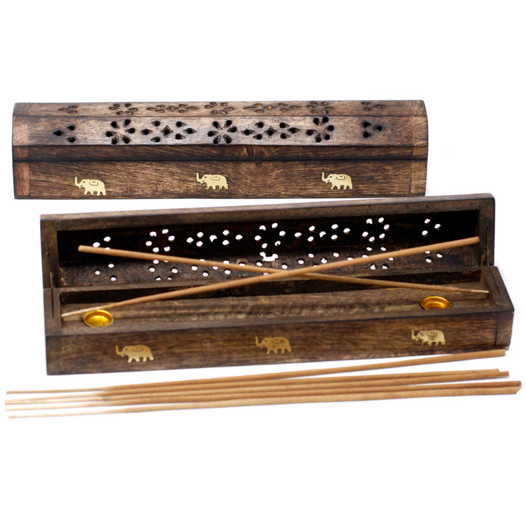 große Räucherbox für Räucherkegel Räucherkegel & Räucherstäbchen