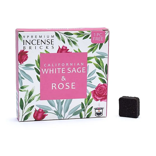 Aromafume Weihrauchblöcke Weißer Salbei & Rose -- 40 g
