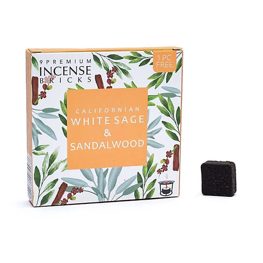 Aromafume Weihrauchblöcke Weißer Salbei & Sandelholz -- 40g