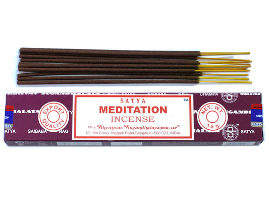 Satya-Räucherstäbchen 15g - Meditation