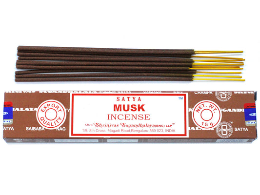 Satya-Räucherstäbchen 15g - Moschus