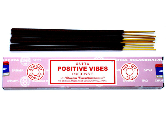 Satya-Räucherstäbchen 15g - Positive Schwingungen