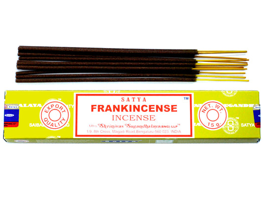 Satya-Räucherstäbchen 15g - Weihrauch