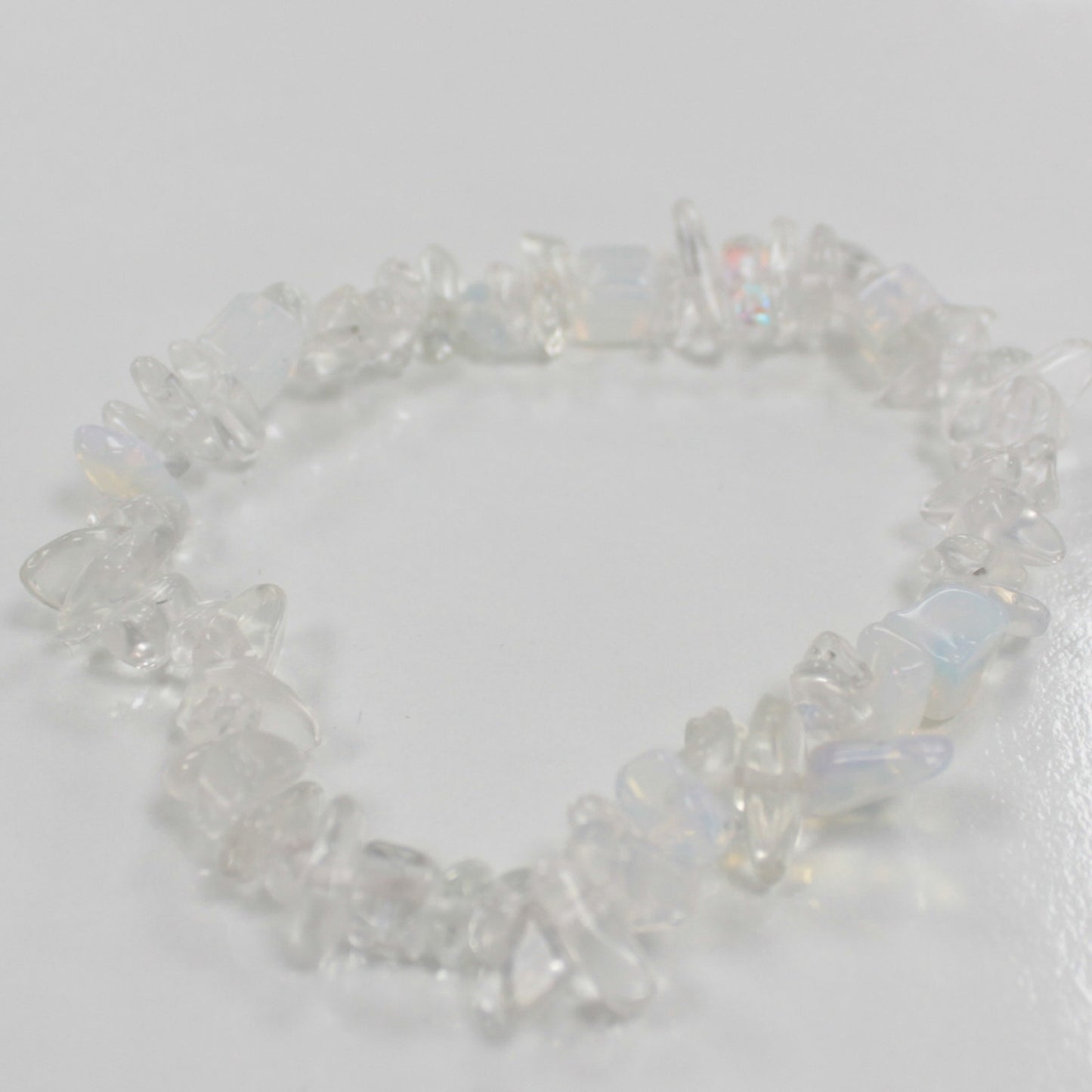 Edelsteinsplitter-Armbänder - Opalith